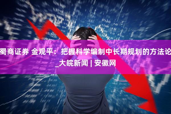 蜀商证券 金观平：把握科学编制中长期规划的方法论_大皖新闻 | 安徽网